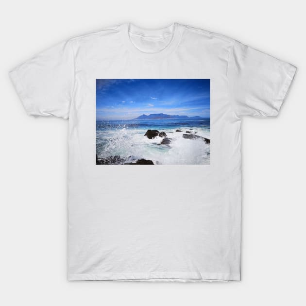 Cape Town view T-Shirt by GRKiT